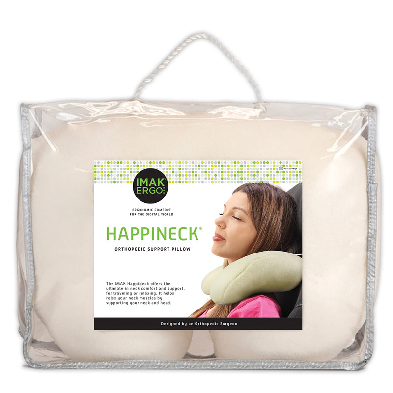 Imak® Ergo Happineck Crescent Neck Pillow, Beige, Sold As 1/Each Brownmed A30111