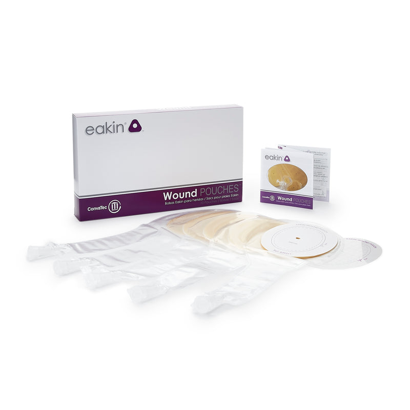 Eakin® Fistula And Wound Drainage Pouch, 3 X 4-3/10 Inch, Sold As 10/Box Convatec 839261
