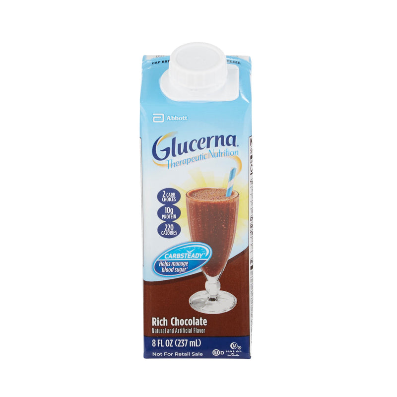Glucerna® Chocolate Therapeutic Nutrition Shake, 8-Ounce Carton, Sold As 1/Each Abbott 64929