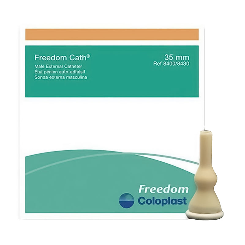 Freedom Cath Male External Catheter, Self-Adhesive, Sold As 100/Box Coloplast 8400