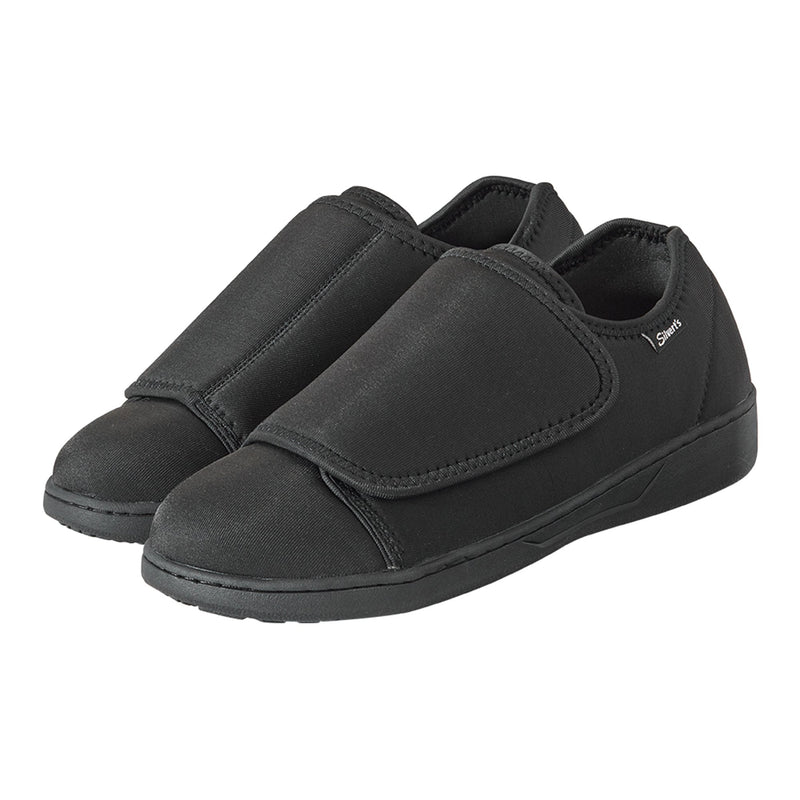 Silverts® Ultra Comfort Flex Hook And Loop Closure Shoe, Size 7, Black, Sold As 1/Pair Silverts Sv10240_Sv2_7