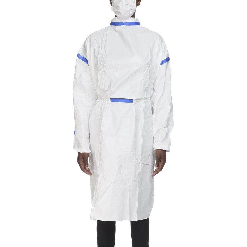 Gown, Clean Rm Anti-Static Strwht Reg (50/Ct), Sold As 50/Carton Truecare Tcba54St-R