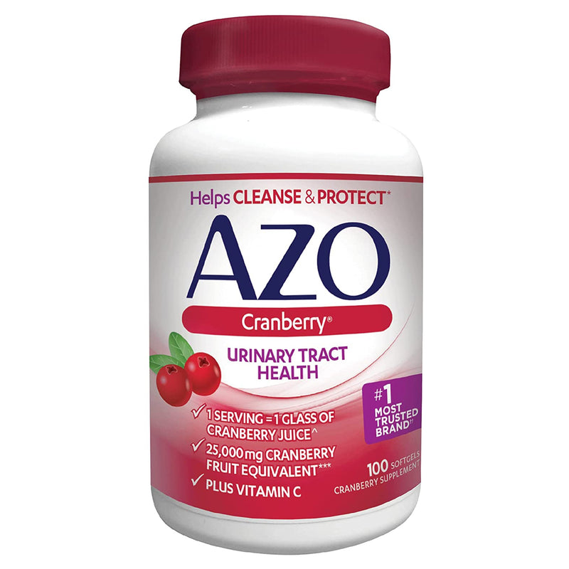 Azo Cranberry® Urinary Tract Health Softgels, Sold As 1/Bottle I 78765110167