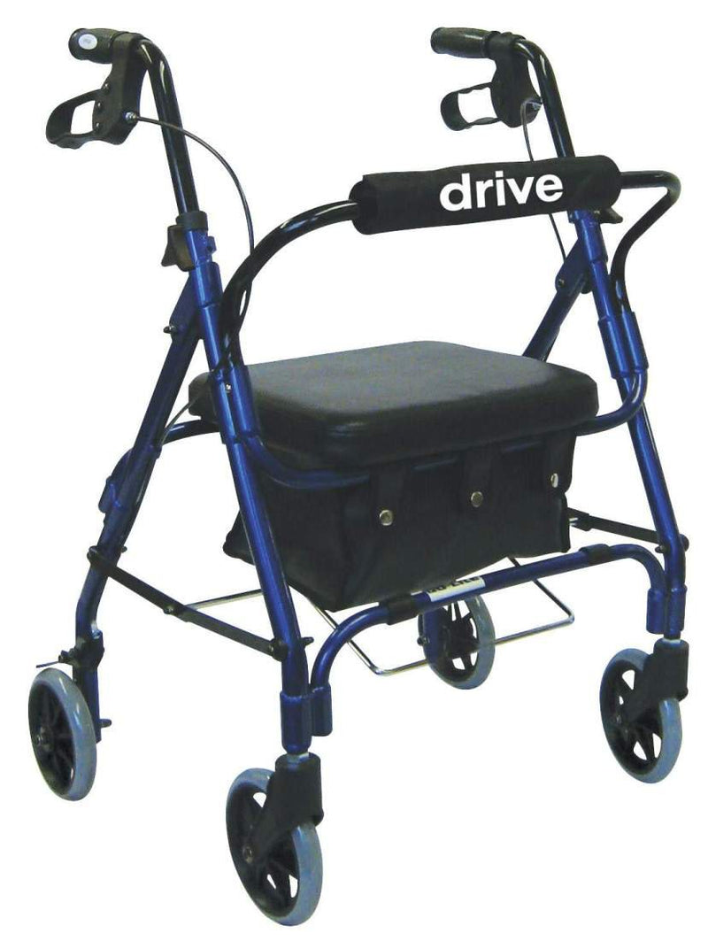 Drive™ Junior Four-Wheel Rollator, 28 – 33 Inch Handle Height, Sold As 1/Each Drive 301Psbn