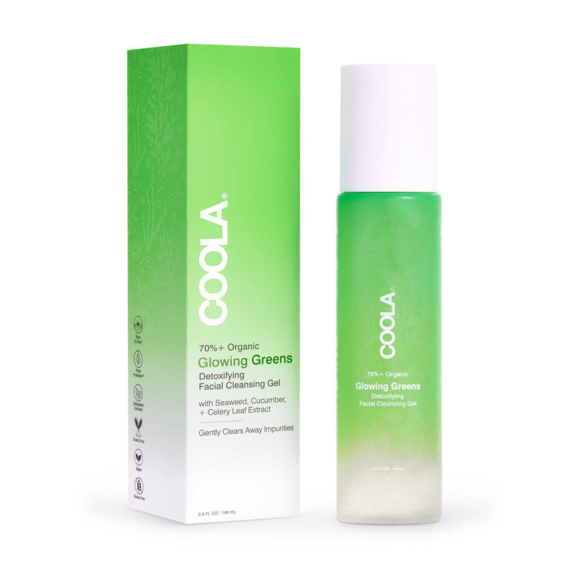 Facial Cleanser Coola® Glowing Greens Detoxifying Gel 5 Oz. Tube Scented, Sold As 24/Case Coola Cl10329