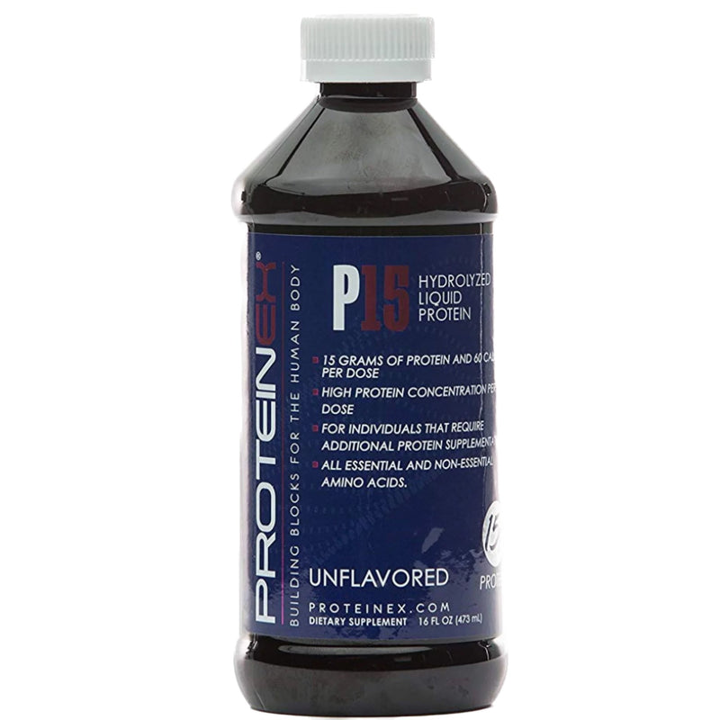 Proteinex® P15 Hydrolyzed Liquid Protein, 16-Ounce Bottle, Sold As 12/Case Lloren 54859051516