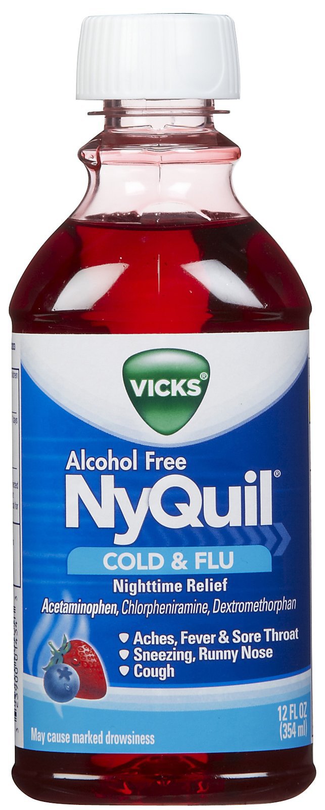 Nyquil, Liq Alchl Free 12Oz, Sold As 1/Each Procter 32390001434