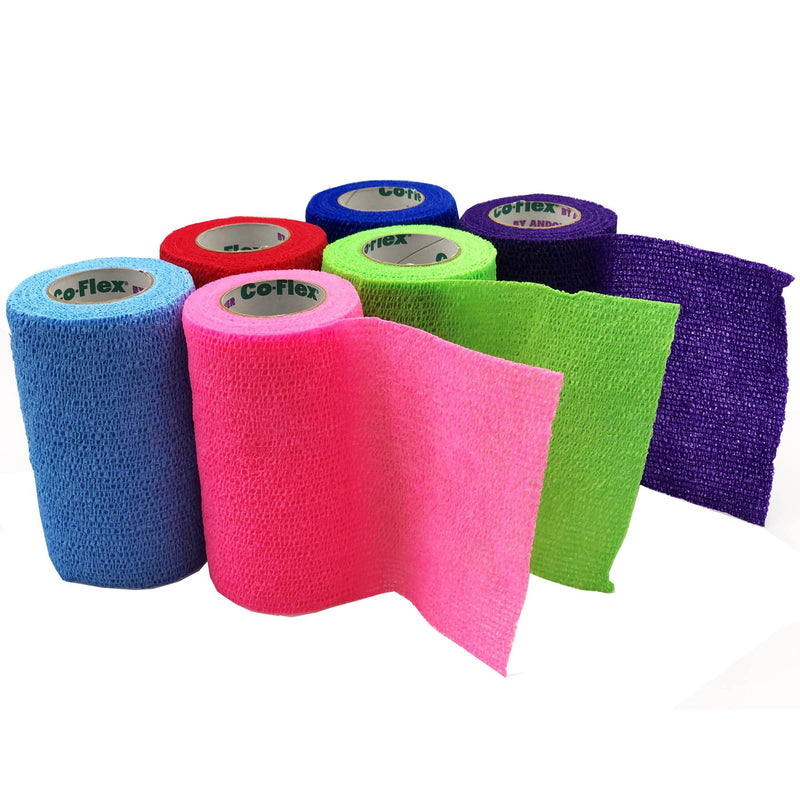 Co-Flex®·Med Self-Adherent Closure Cohesive Bandage, 3 Inch X 5 Yard, Sold As 24/Case Andover 7300Cp-024