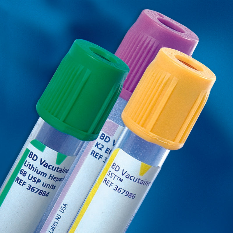 Bd Vacutainer® Plus Venous Blood Collection Tube, 10 Ml, 16 X 100 Mm, Sold As 100/Box Bd 367880