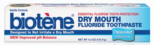 Biotène® Fluoride Toothpaste, Fresh Mint, Sold As 1/Each Glaxo 00135055701