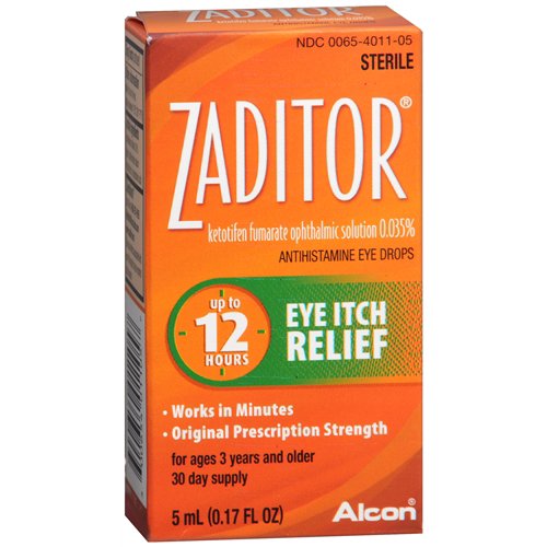 Zaditor® Allergy Eye Relief, Sold As 1/Each Alcon 00065401105