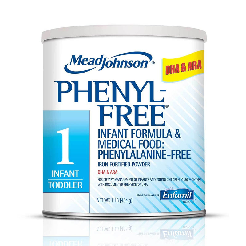 Phenyl-Free® 1 Powder Infant Formula, 1 Lb. Can, Sold As 6/Case Mead 892601