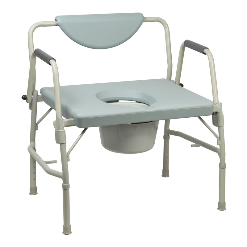 Mckesson Bariatric Commode Chair, Sold As 1/Each Mckesson 146-11135-1