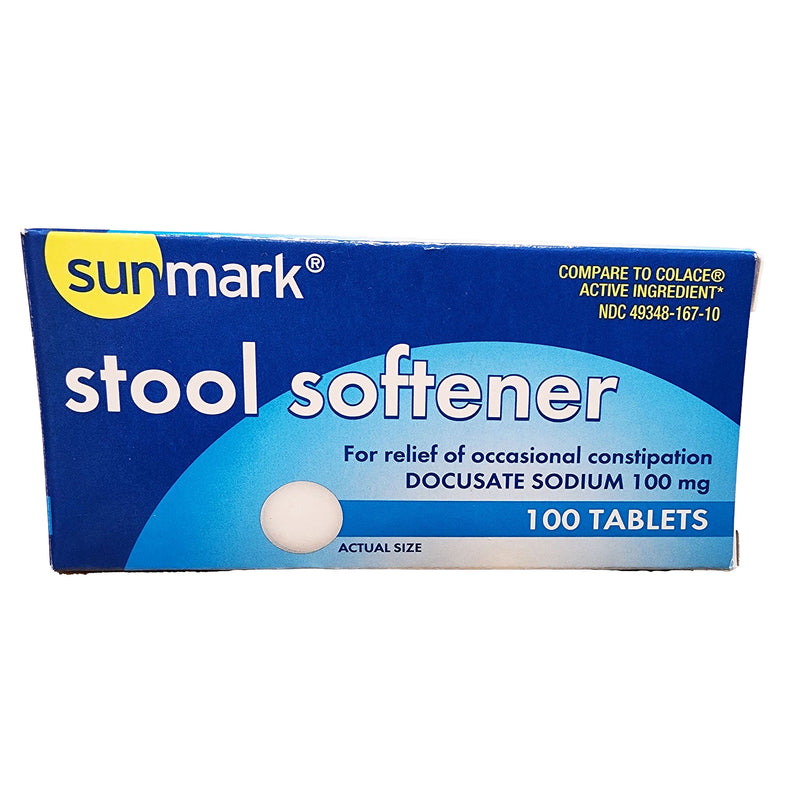 Health*Star® Docusate Sodium Stool Softener, Sold As 12/Case Geri-Care 421-01-Sun
