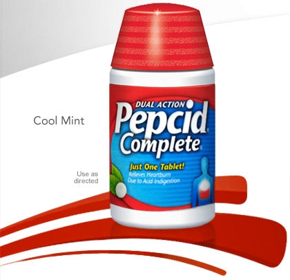 Pepcid® Complete Calcium Carbonate / Magnesium Hydroxide / Famotidine Antacid, Sold As 36/Case Johnson 30716837888254