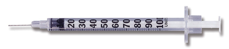 Micro-Fine™ Insulin Syringe With Needle, Sold As 100/Box Embecta 329412