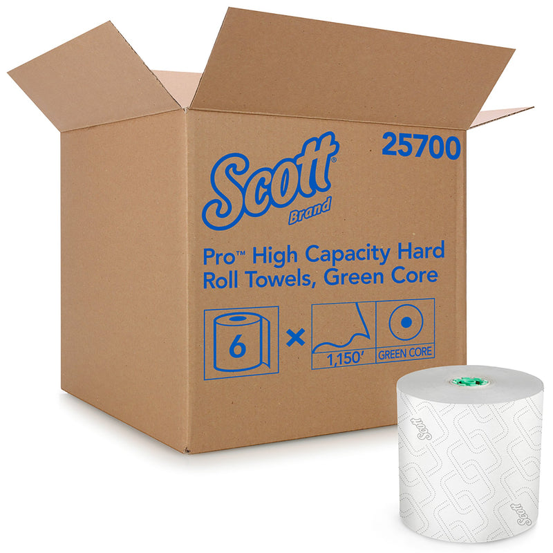 Scott® Pro™ Paper Towel, 7½ Inch X 1150 Foot, 6 Rolls Per Case, Sold As 6/Case Kimberly 25700