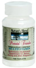 Vitamin Prenatal +Iron, Tab (100/Bt), Sold As 1/Bottle National 54629005201