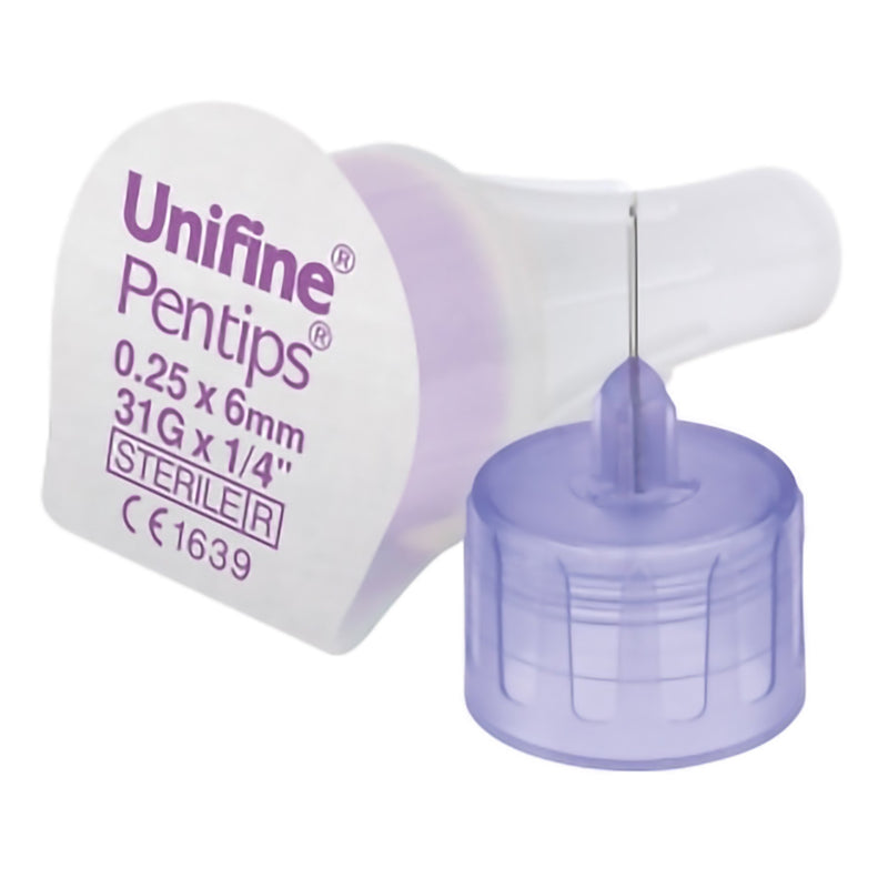 Unifine® Pentips® Standard Insulin Pen Needle, 31 Gauge, 6-Millimeter, Sold As 100/Box Owen An 3590