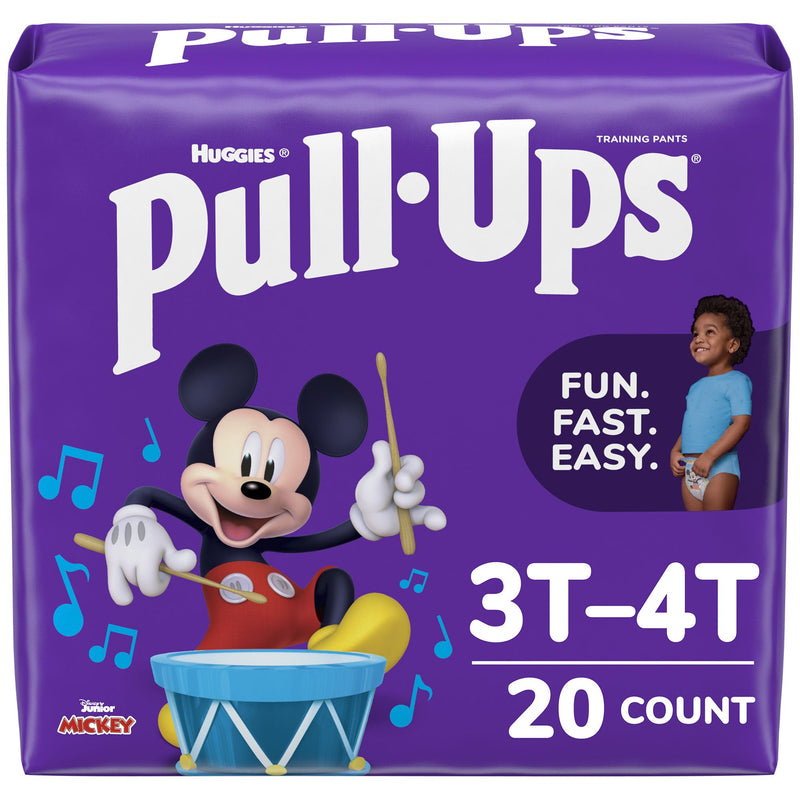 Huggies Pull-Ups® Learning Designs® For Boys Training Pants, 3T To 4T, 20 Per Package, Sold As 20/Pack Kimberly 51355