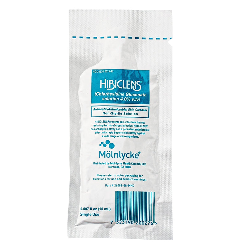 Hibiclens® Surgical Scrub, 15 Ml Individual Packet, Sold As 50/Box Molnlycke 57517