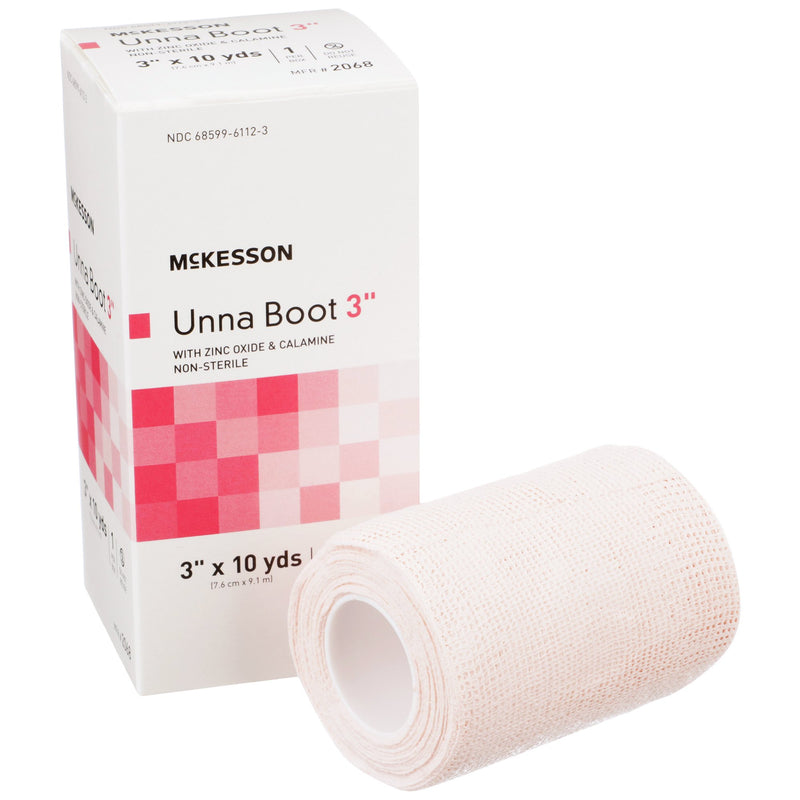 Mckesson Unna Boot With Calamine And Zinc Oxide, 3 Inch X 10 Yard, Sold As 1/Each Mckesson 2068