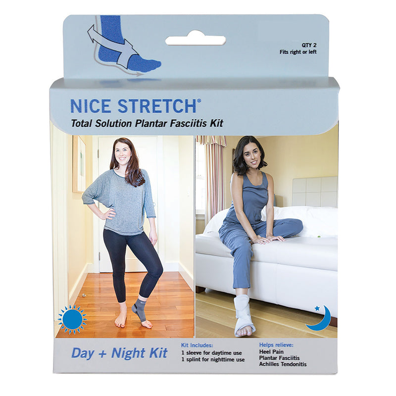 Nice Stretch® Total Solution Plantar Fasciitis Relief Kit, Small/Medium, Sold As 40/Case Brownmed 53104