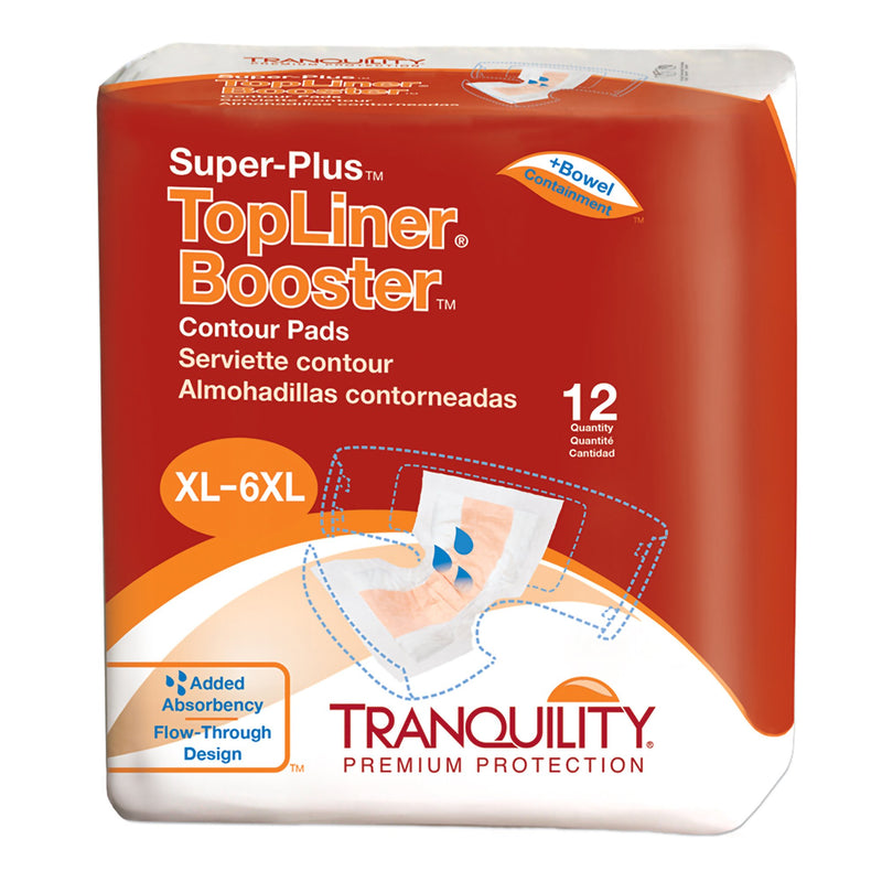Topliner™ Super Plus Added Absorbency Incontinence Booster Pad, 32-Inch Length, Sold As 96/Case Principle 3097