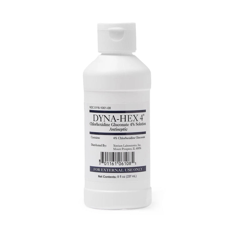 Dyna-Hex 4® Antiseptic Skin Cleanser, 8 Oz., Sold As 24/Case Xttrium 1061Dyn08