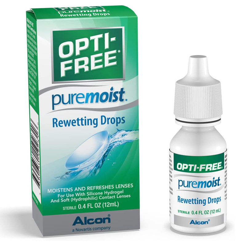 Opti-Free® Puremoist® Citrate Buffer / Sodium Chloride Rewetting Drops, Sold As 1/Each Alcon 00065019231