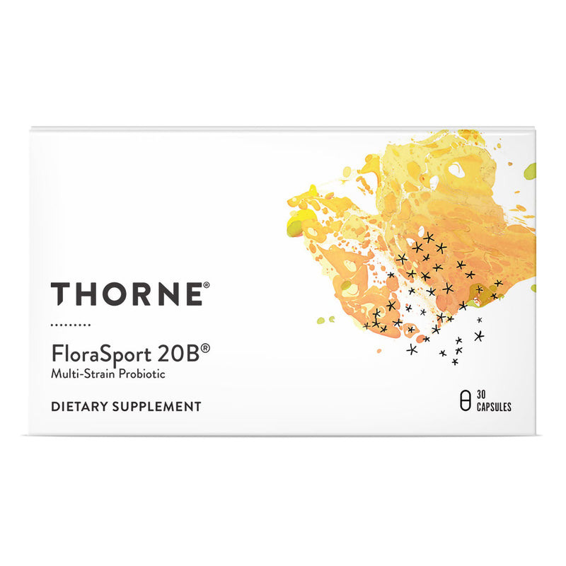 Supplement, Cap Florasport 20Bprobiotic (30/Bt 12Bt/Cs), Sold As 12/Case Thorne Sf818