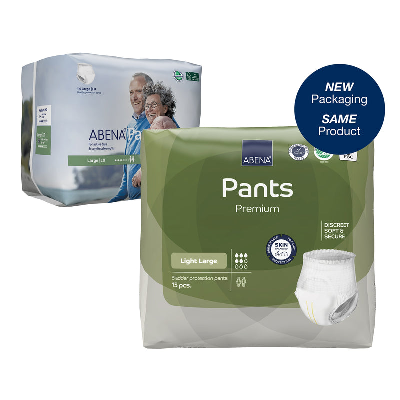 Abena® Pants L0 Absorbent Underwear, Large, Sold As 84/Case Abena 1000017174