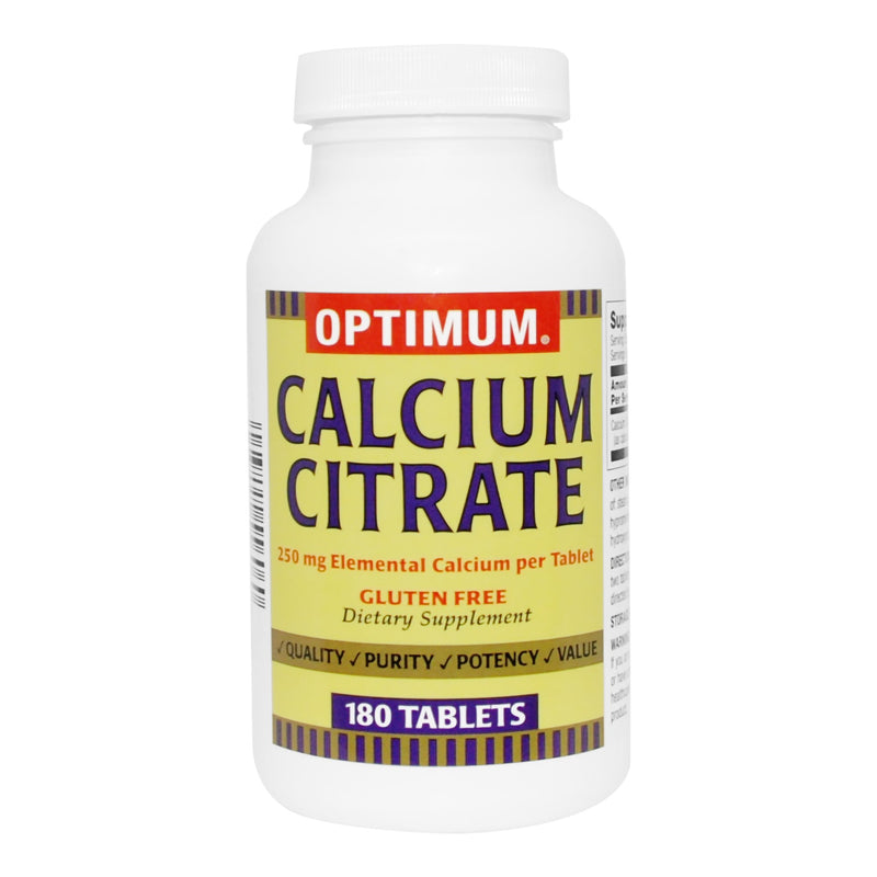 Calcium Citrate, Tab 250Mg (180Ea/Bt), Sold As 1/Bottle Magno 43292055606
