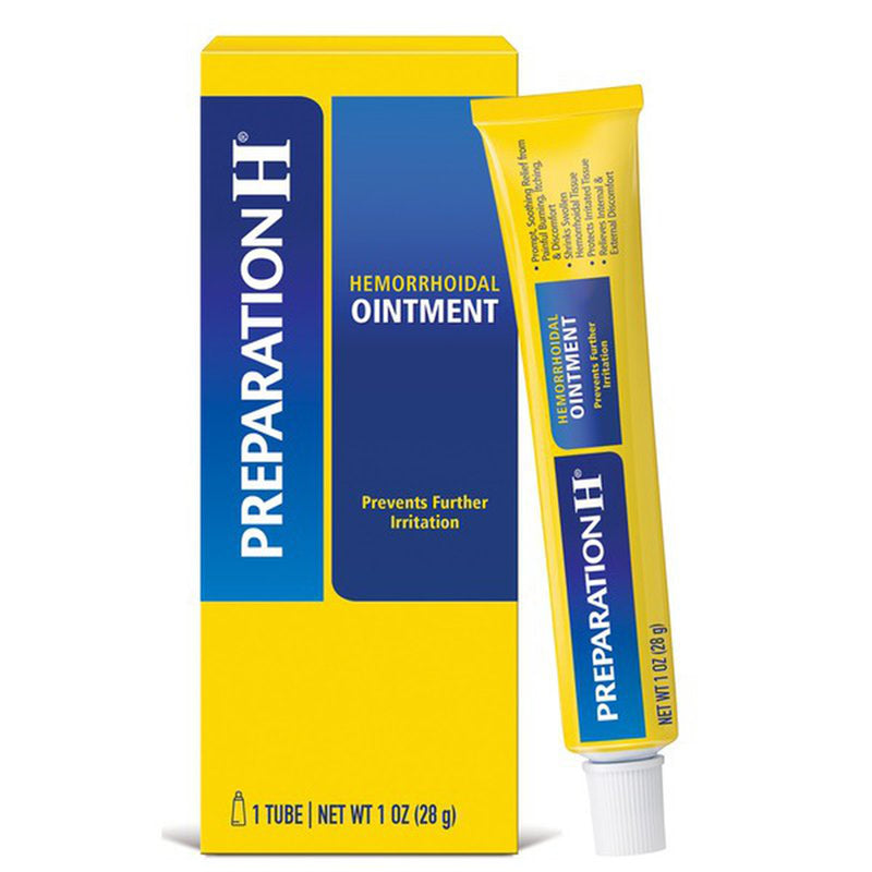 Preparation H Hemorrhoidal Ointment, 1-Ounce Tube, Sold As 1/Each Glaxo 00573287193