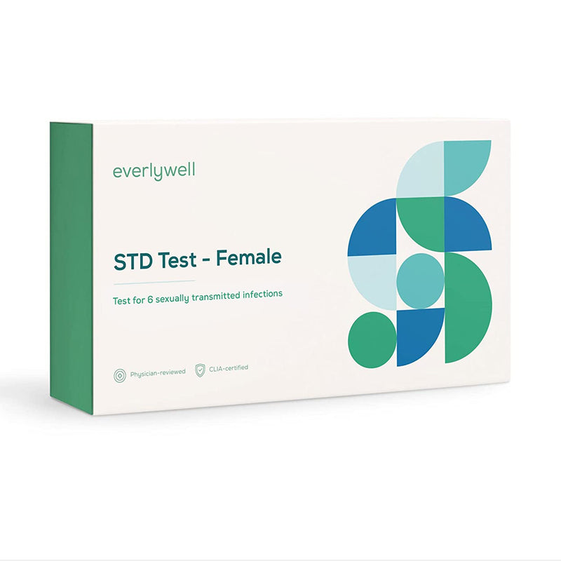 Everlywell Sexually Transmitted Diseases Test For Women, Sold As 1/Kit Everly K-Evw-00033