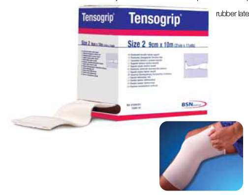 Tensogrip® Pull On Elastic Tubular Support Bandage, 2-1/2 Inch X 5 Yard, Sold As 1/Box Bsn 7580Fl