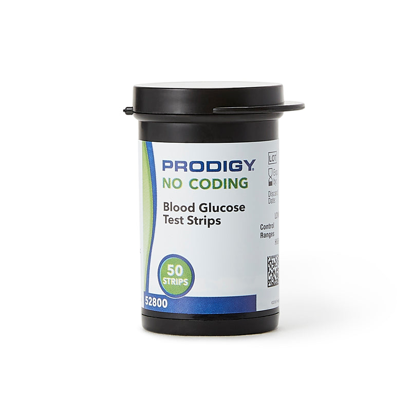 Prodigy® Blood Glucose Test Strips, Sold As 50/Box Prodigy 052800