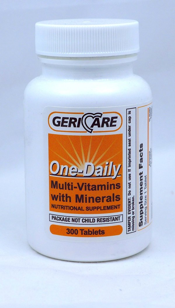 Geri-Care Multivitamin Supplement, Sold As 1/Bottle Geri-Care 531-30-Gcp