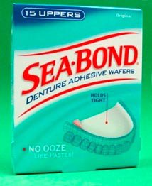 Sea•Bond® Denture Adhesive, Sold As 15/Box Combe 01150900162