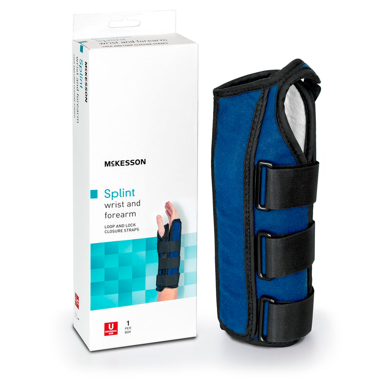 Mckesson Right Wrist / Forearm Splint, One Size Fits Most, Sold As 1/Each Mckesson 155-79-87050