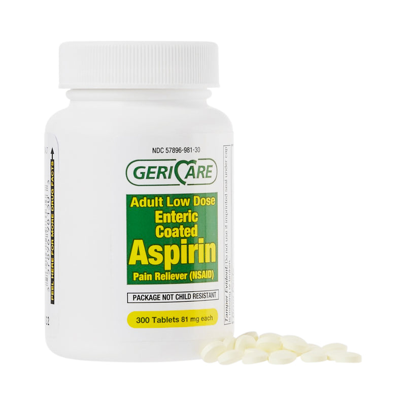 Geri-Care® Low Dose Aspirin Pain Relief, Sold As 12/Case Geri-Care 981-30-Gcp