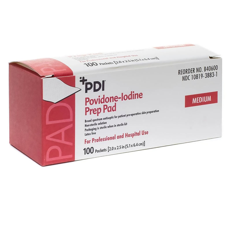 Pdi® Pvp Prep Pad, Medium, Sold As 1/Each Professional B40600