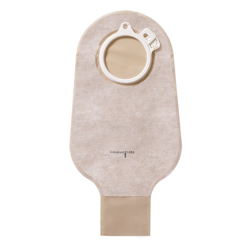 Assura® Two-Piece Drainable Opaque Ostomy Pouch, 12 Inch Length, 1/2 To 1-9/16 Stoma, Sold As 10/Box Coloplast 12577