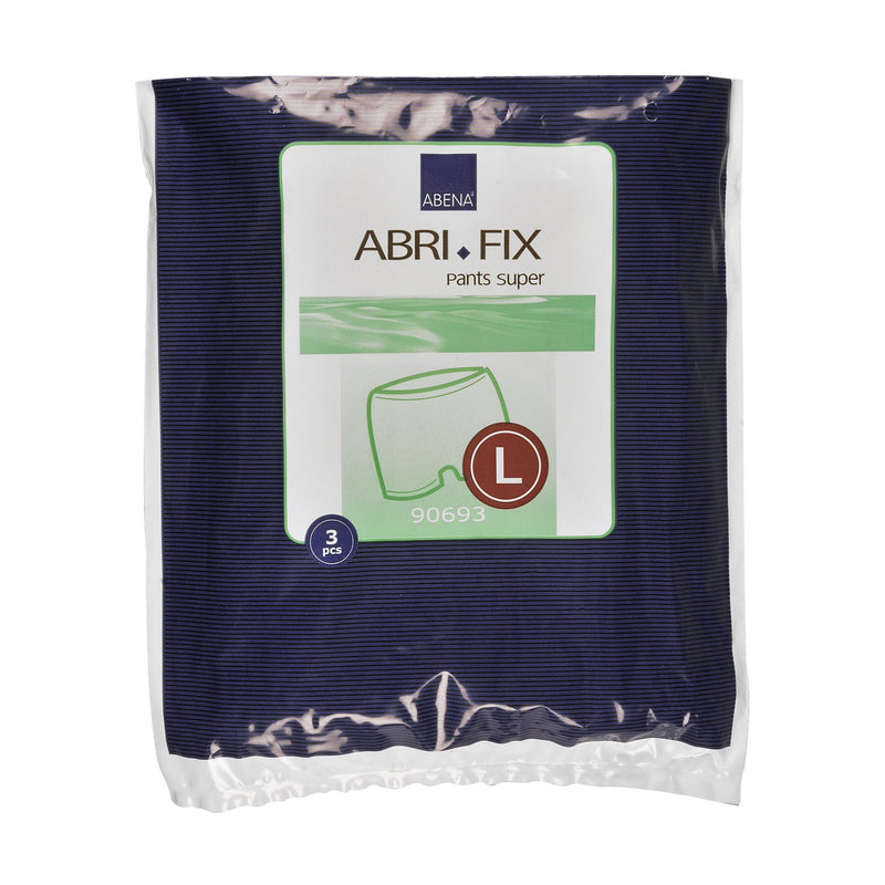 Pants, Incont Abri-Fix Super Rusbl Lg (3/Pk 20Pk/Cs), Sold As 3/Pack Abena 90693