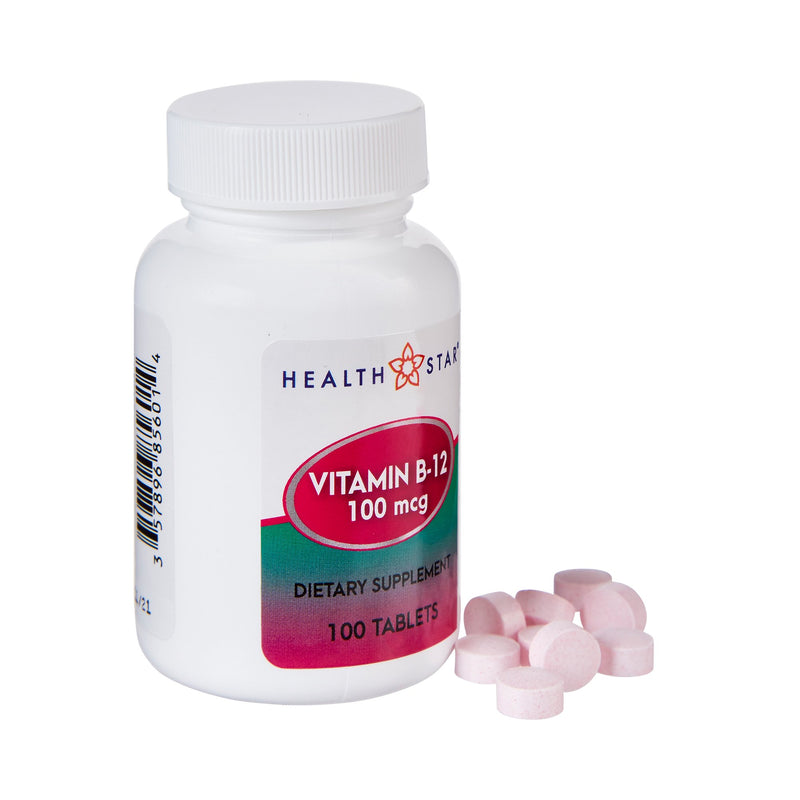 Health*Star® Vitamin B-12 Supplement, Sold As 12/Case Geri-Care 856-01-Hst