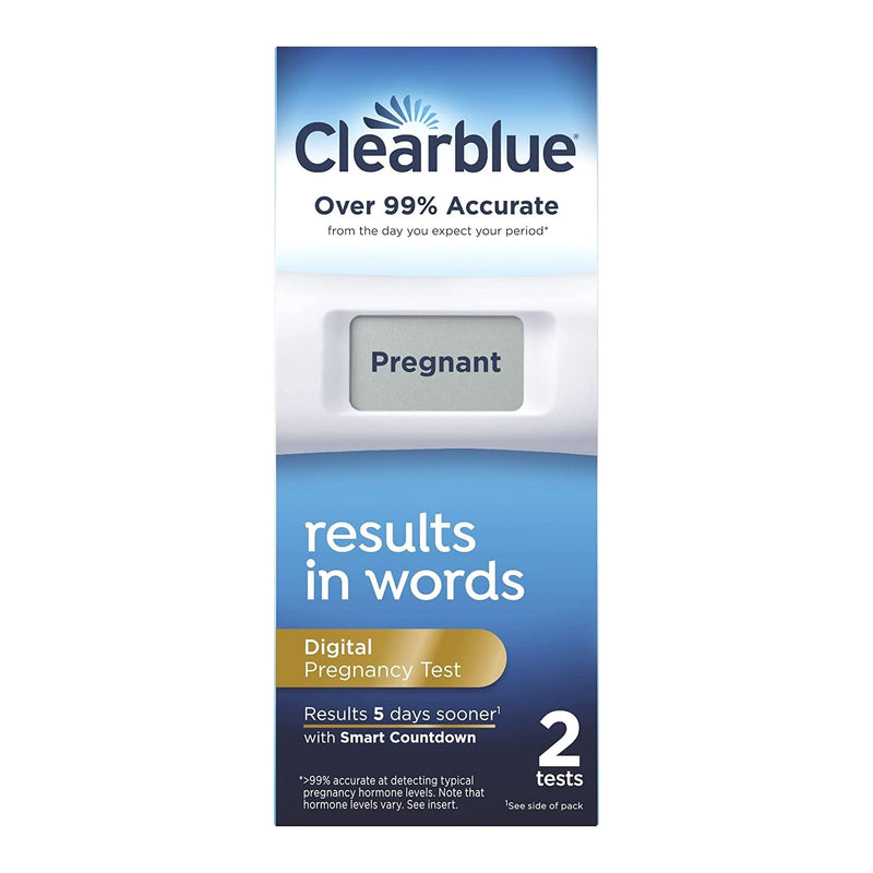 Clearblue® Hcg Pregnancy Home Device Reproductive Health Test Kit, Sold As 1/Box Procter 63347200290