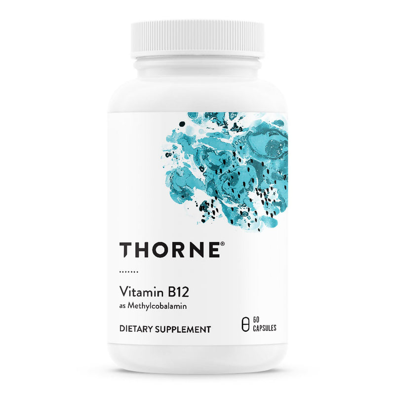 Supplement, Cap Vitamin B12 (60/Bt 12Bt/Cs), Sold As 1/Bottle Thorne B125