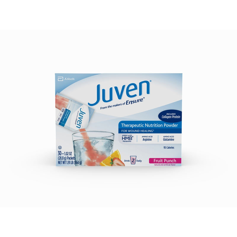 Juven® Fruit Punch Therapeutic Nutrition Powder For Wound Healing, Sold As 30/Carton Abbott 66694