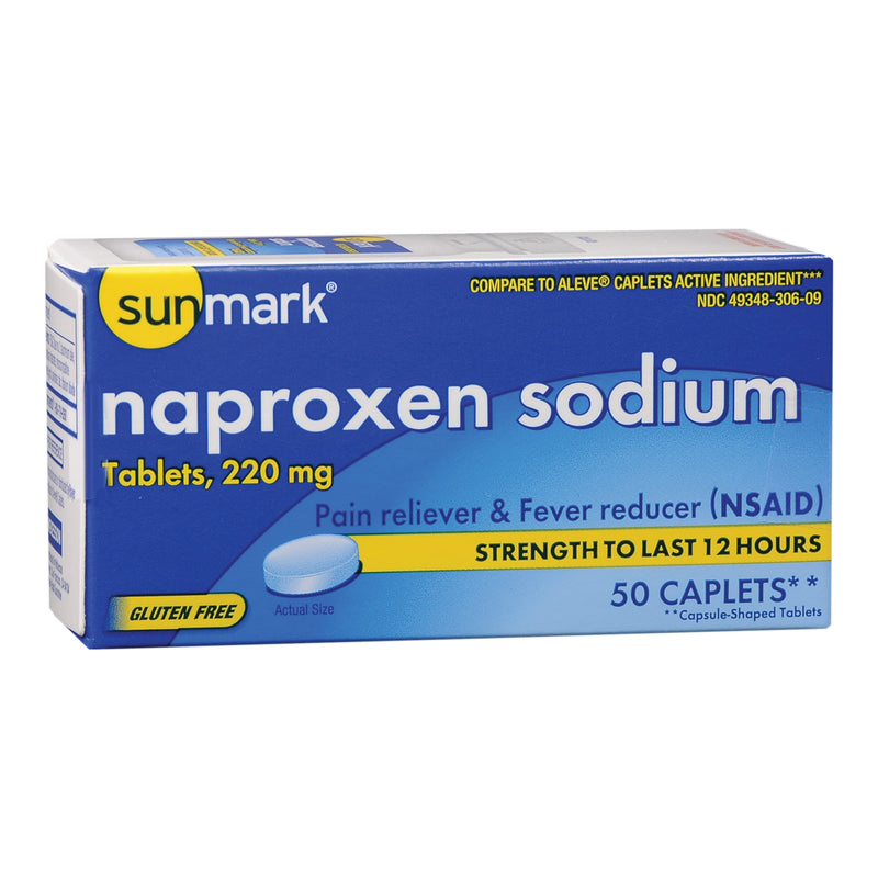 Sunmark® Naproxen Sodium Pain Relief, Sold As 1/Bottle Mckesson 49348030609