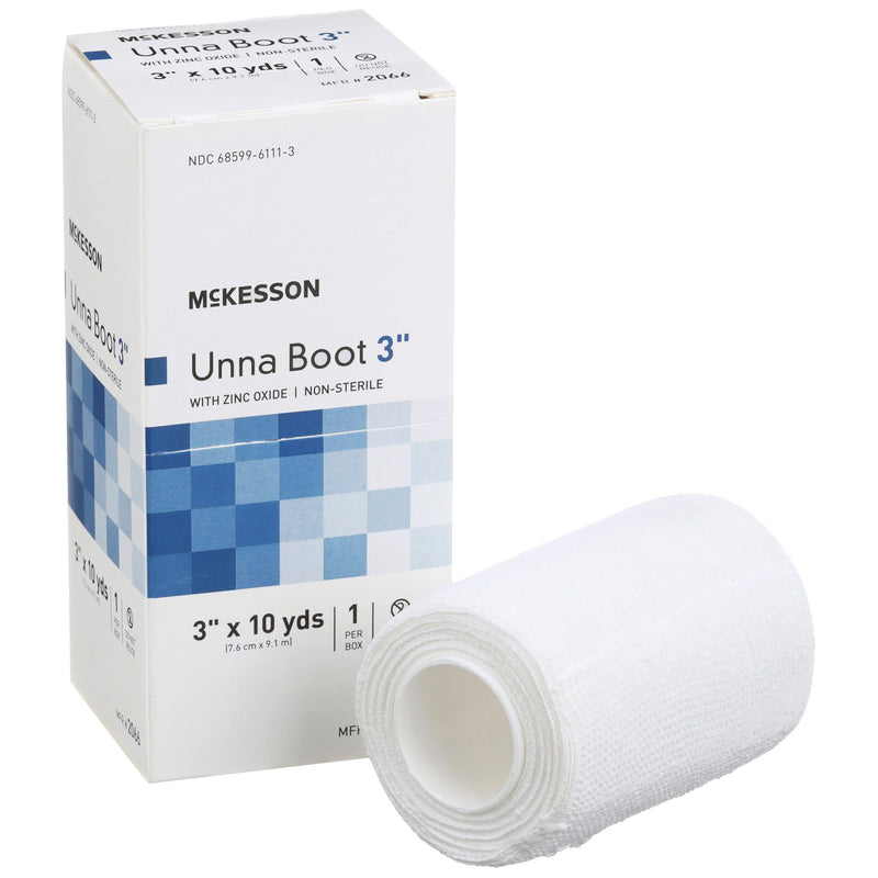 Mckesson Unna Boot With Zinc Oxide, 3 Inch X 10 Yard, Sold As 1/Box Mckesson 2066